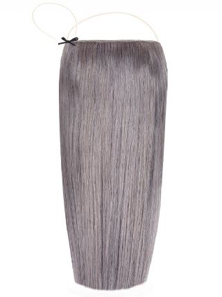 Deluxe Exquisi Weft Grey Hair Extensions
