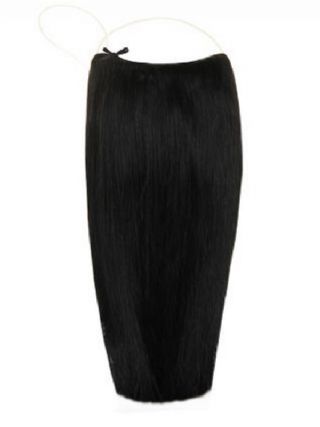 Deluxe Exquisi Weft Jet Black #1 Hair Extensions