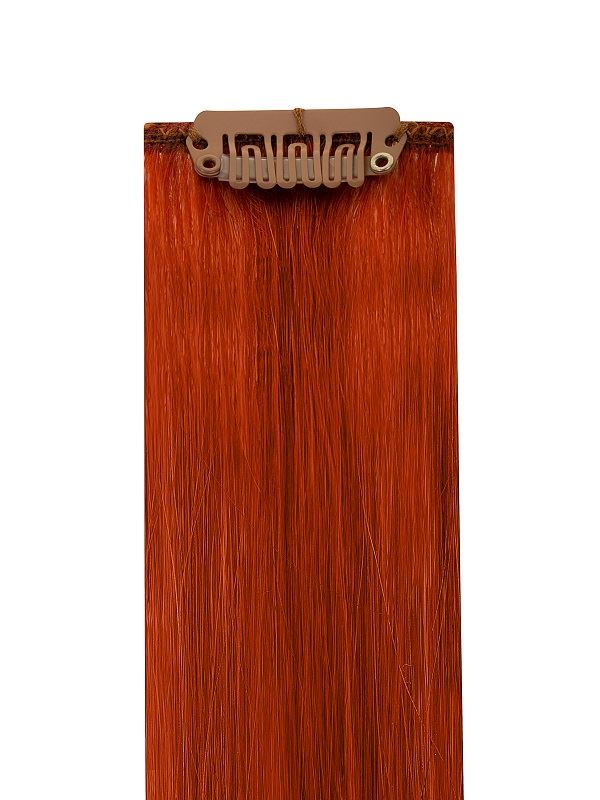 Full Head Clip-In Copper #29 Hair Extensions