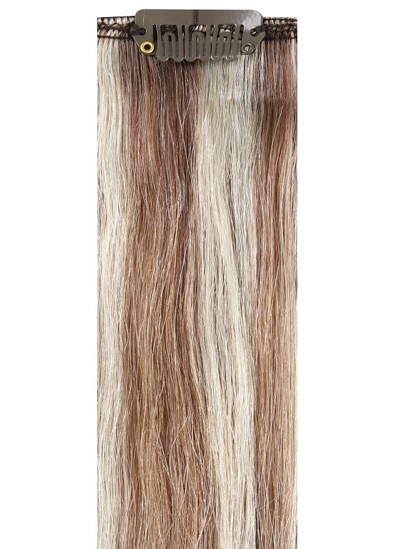 Full Head Clip-In Cookies 'n' Cream #5A/Ash Hair Extensions