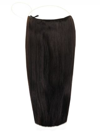 The Exquisi Weft Natural Black #1B Hair Extensions